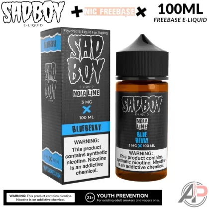 Sadboy Blueberry E-Liquid 100mL - Vape Product, Vape Product