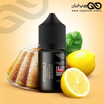 PodSalt Lemon Slice - (Saltnic); Vape Product; Vape Product