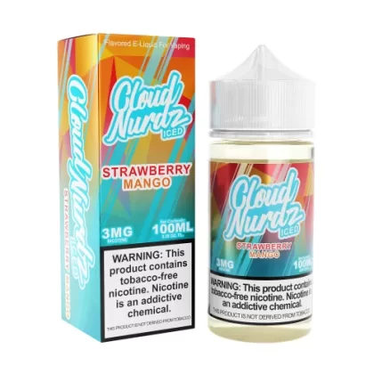 Strawberry Mango Iced by Cloud Nurdz 100ml - Vape Product, Vape Product