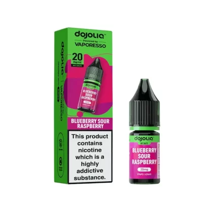 Vaporesso DojoLiq Blueberry Sour Raspberry Nic Salt - 10 Pack - 10mg
