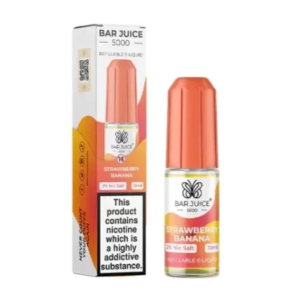 Bar Juice 5000 Strawberry Banana Nic Salt 10ml