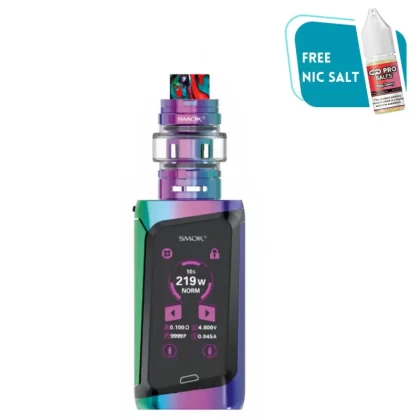 Smok Morph 219 Vape Kit - CHROME BLACK