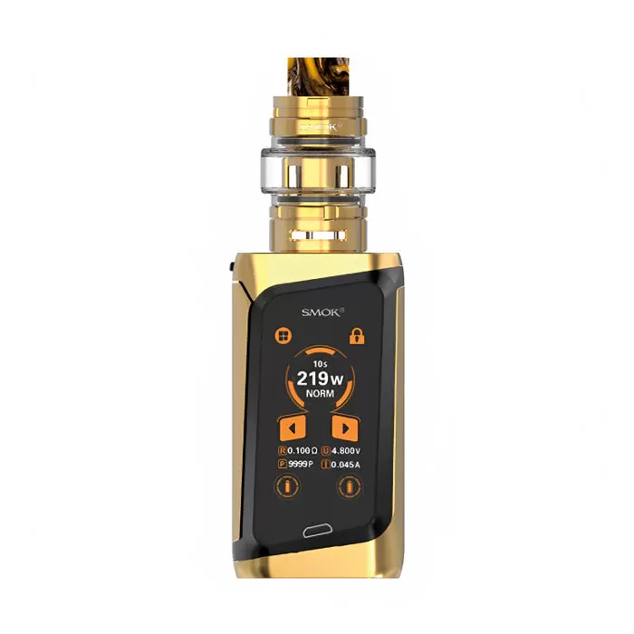 Smok Morph 219 Vape Kit - CHROME BLACK - Image 2