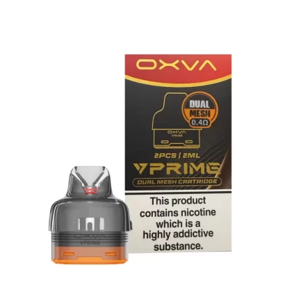 OXVA VPrime 2 Replacement Pods (2ml) - Vape Product; 0.4Ohm, 0.6Ohm