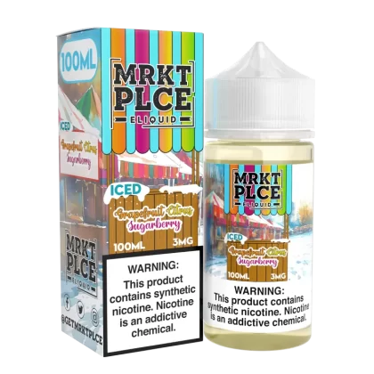 MRKTPLCE - ICED Grapefruit Citrus Sugarberry - 100ML E-Liquid