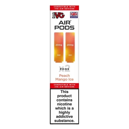 IVG Air 4in1 Peach Mango Ice Prefilled Pods