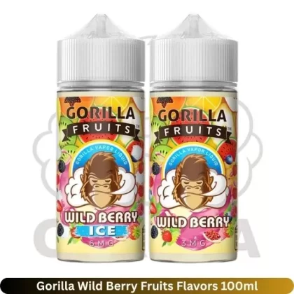 Gorilla Wild Berry Fruits Flavors 100ml
