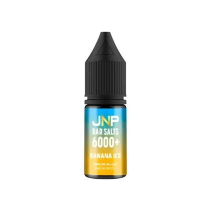 JNP 6000+ Bar Salts Banana Ice E Liquid - Nicotine Strength#20mg>10mg