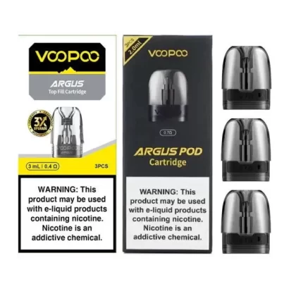 Voopoo Argus Vape Pod (3-Pack) – 3mL - 0.7ohm, 1.0ohm
