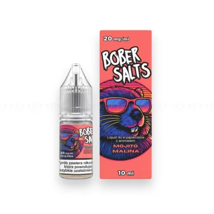 Liquid Bober Salts 20mg 10ml Mojito Malina