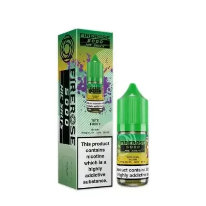 TUTTI FRUITY NICOTINE SALT E-LIQUID BY FIREROSE 5000