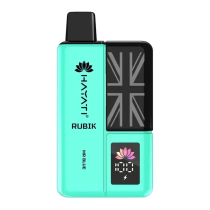 Hayati Rubik 7000 Puffs Mr Blue - Vape Store
