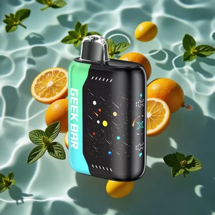 GEEK BAR Pulse X 42K Puffs Meteor Edition ATL Mint with Dual Mesh Coil & 3D Curved Screen - Bangvapeaustralia