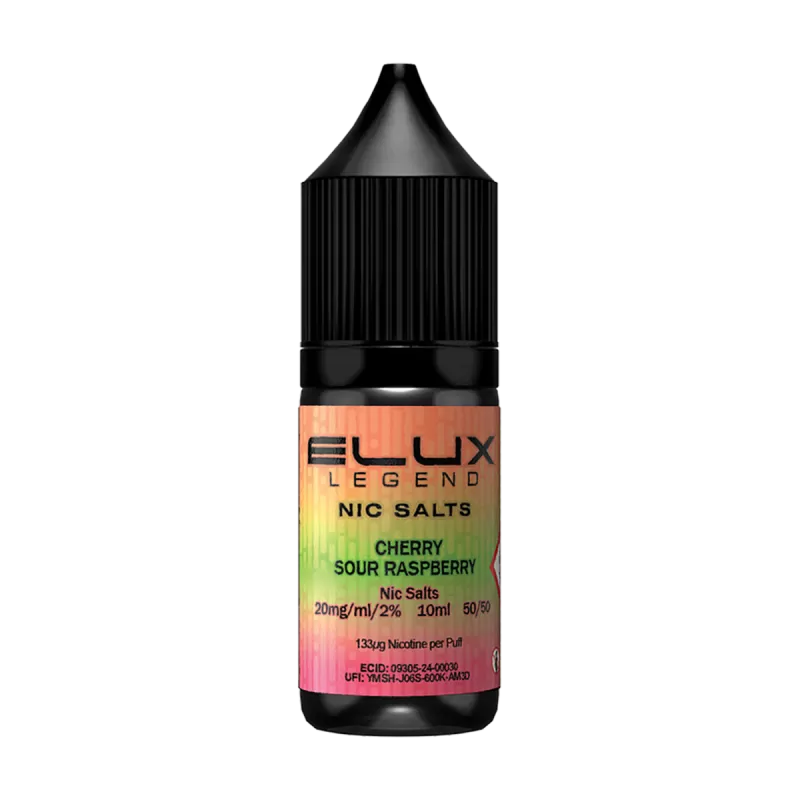 Cherry Sour Raspberry Nic Salt by Elux 10ml - Ecigwizard