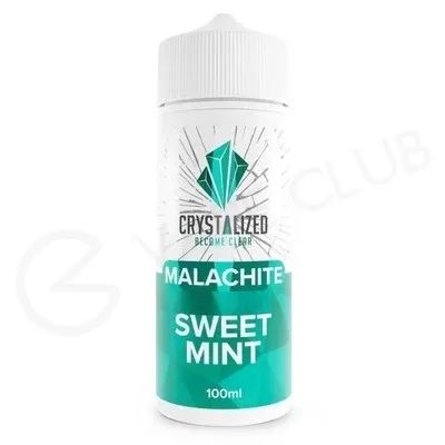 Malachite Sweet Mint Shortfill E-Liquid by Crystalized 100ml