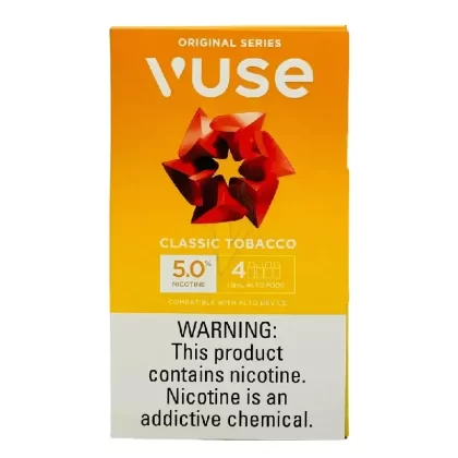 Buy Vuse ALTO Pods 5% Classic Tobacco 4pk Online