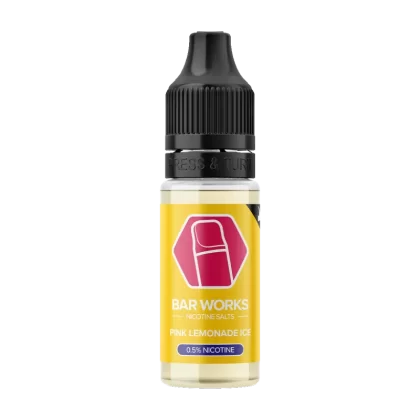 Pink Lemonade Ice Nic Salt by Bar Works - 10ml - 5mg - Vape Product