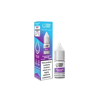 Pukka Juice Black Razz Breeze 5000 E Liquid - Nicotine Strength#10mg