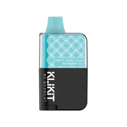 Rufpuf Klikit Disposable Vape – Pretty Peach Blue Raspberry Ice 50mg (5000Puffs)