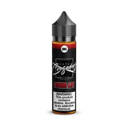 Sale $7.50 – Found Art 60ml Vape Juice – Vape Crusaders