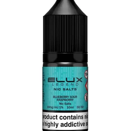 Elux Legend Blueberry Sour Raspberry Nic Salt Vape Juice - 5mg