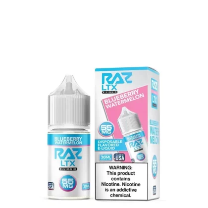 Pod Juice X Raz LTX Blueberry Watermelon Tobacco Free Nicotine 30ml Salt E-Juice - Ecigmafia