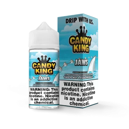 Candy King Vape Juice | 100ml | Jaws - Nicotine#0mg>3mg>6mg (3A7101)