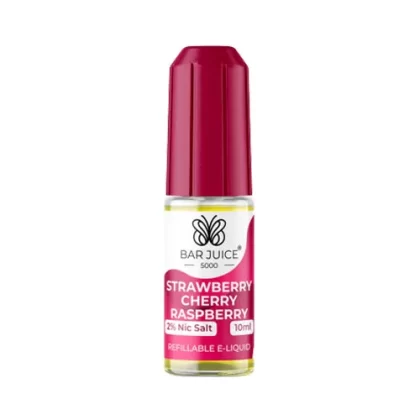 Bar Juice 5000 Strawberry Cherry Raspberry Nic Salt - Misteliquid Co