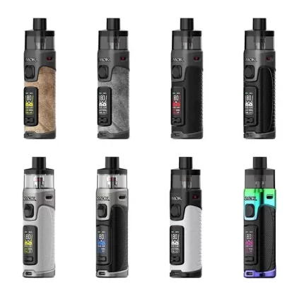 Smok Rpm 5 80w Pod Kit - Colour#Beige White Leather>Black>Black Leather>Brown Leather>Grey Leather>Matte Gun Metal>Prism Rainbow>White
