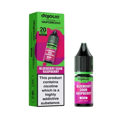 Blueberry Sour Raspberry Nic Salt by Vaporesso Dojoliq - 10 mg - Medium Strength