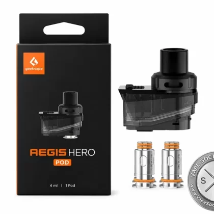 GeekVape Aegis Hero Replacement Pod & Coils - Vapesocietysupplies