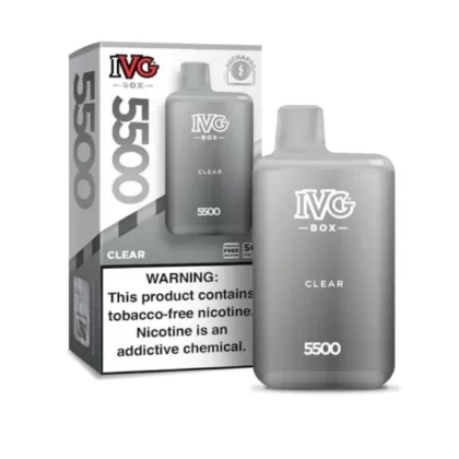 IVG Box Clear Disposable Vape 5500Puff