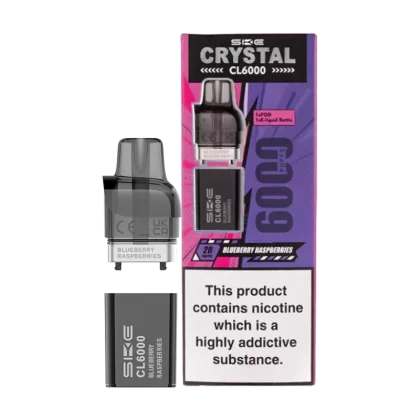 Blueberry Raspberries SKE Crystal CL6000 Pods - Vapeshop Co