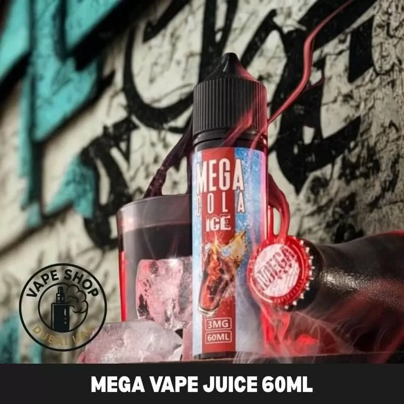 MEGA Vape Juice 60ml E-Liquid 12mg in Dubai UAE - Coffee Tobacco, Custard Caramel