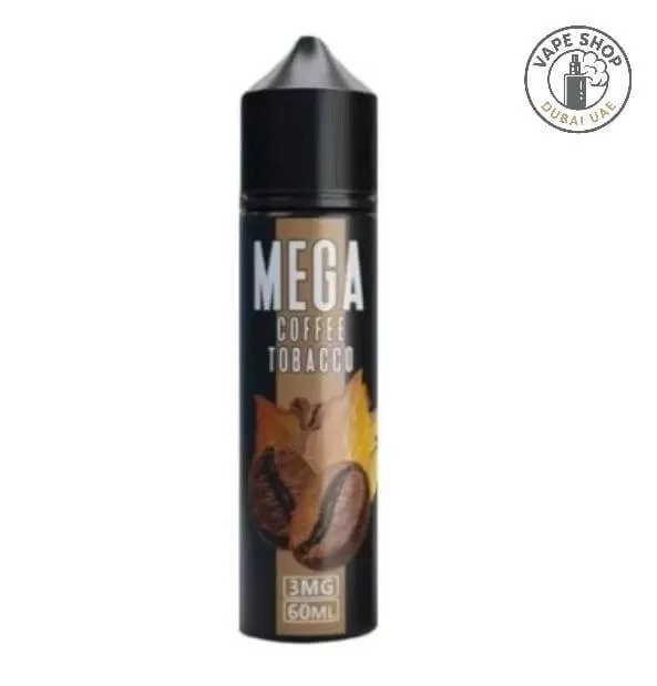 MEGA Vape Juice 60ml E-Liquid 12mg in Dubai UAE - Coffee Tobacco, Custard Caramel - Image 2
