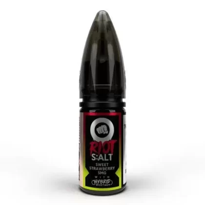 Sweet Strawberry Hybrid Nic Salt By Riot Squad - 10mg