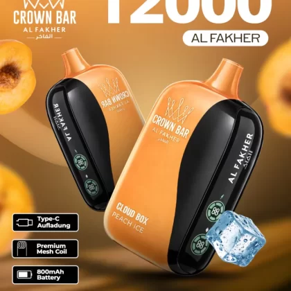Al Fakher Vape 12000 - Peach Berry