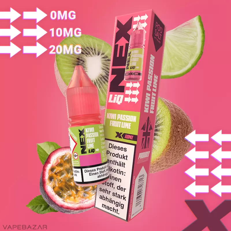 NexLiq – Kiwi Passionfruit Lime - Vapebazar