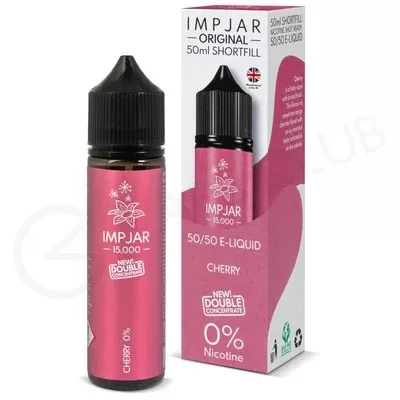 Cherry Shortfill E-Liquid by Imp Jar 50ml