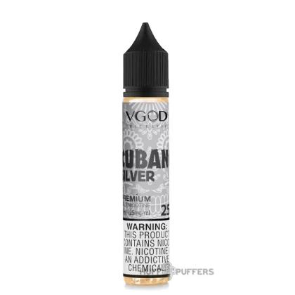 VGOD SaltNic – Cubano Silver 30mL - Vape Product, Vape Product