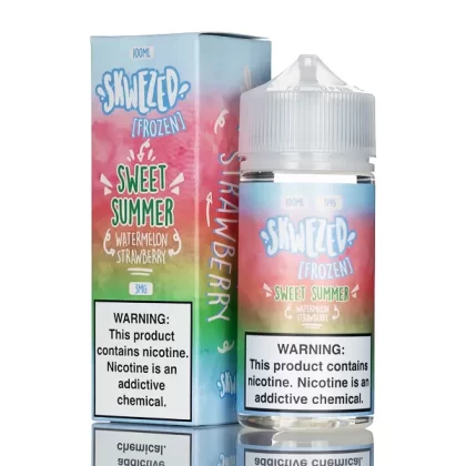 Skwezed Mix - Watermelon Strawberry Ice (Sweet Summer Ice) - 100ml - 6mg
