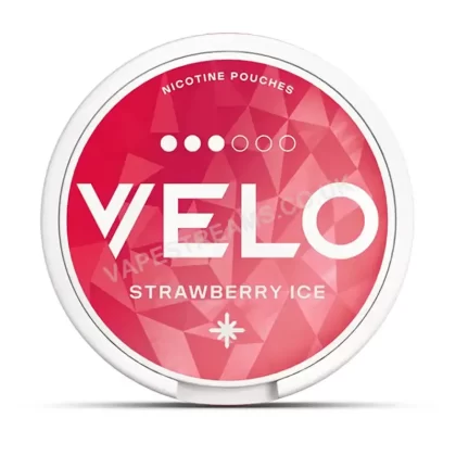Velo Strawberry Ice Nicotine Pouch - Vapestreams Co