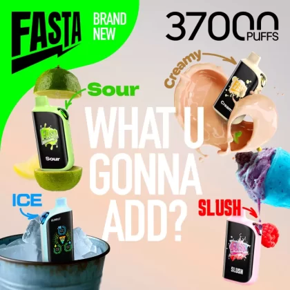 FASTA Burrst 37K Puff Disposable Device – 37,000 Puffs - Pineapple Punch (SLUSH series)
