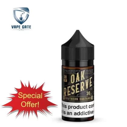 Southern Custard 30ml Saltnic by Oak Reserve - 50 mg / 30 ml