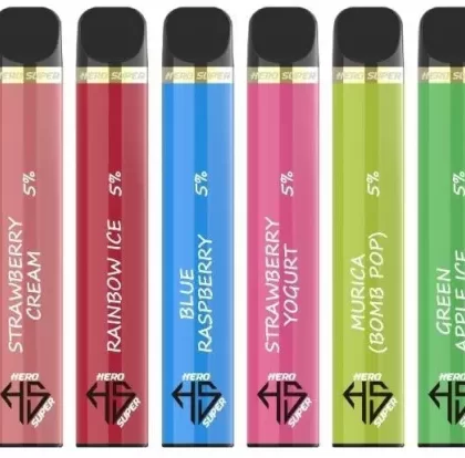 HERO Super 6% 1600 - Strawberry Yogurt - Skullvaping