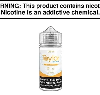 STRAWMANGO ICED BY TAYLOR FLAVORS 100ML - Vapejuice