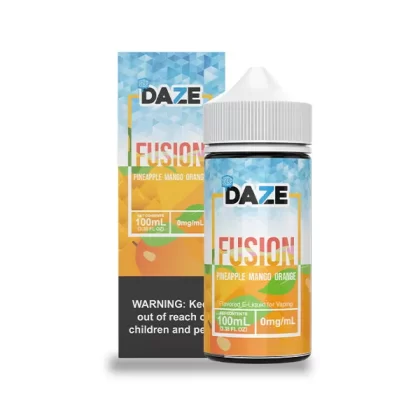 Pineapple Mango Orange Iced by 7Daze Fusion 100mL - 0MG