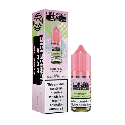Firerose 5000 Bubblegum Airways Nic Salt by Elux