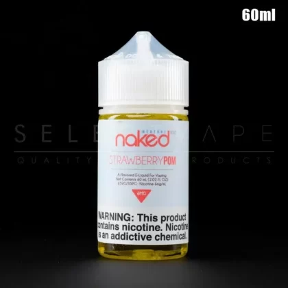 Naked 100 Menthol – Strawberry Pom Eliquid 60ml