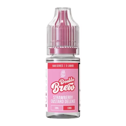 Strawberry Custard Deluxe By Double Brew 10ml - Nicotine Strength#5mg (Salt)>10mg (Salt)>20mg (Salt)